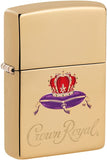 Zippo Crown Royal High Polish Brass 49657