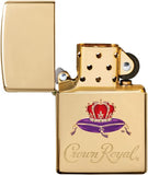 Zippo Crown Royal High Polish Brass 49657