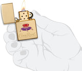 Zippo Crown Royal High Polish Brass 49657