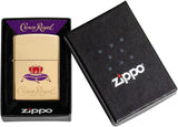 Zippo Crown Royal High Polish Brass 49657
