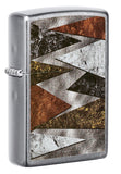 Zippo Patterns Design Street Chrome 49669