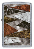 Zippo Patterns Design Street Chrome 49669
