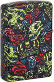 Zippo Skull Crown Glow-in-The-Dark 540 Color Design 49696
