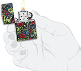 Zippo Skull Crown Glow-in-The-Dark 540 Color Design 49696