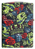 Zippo Skull Crown Glow-in-The-Dark 540 Color Design 49696