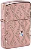 Zippo Armor® Geometric Diamond Pattern Design 49702