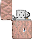 Zippo Armor® Geometric Diamond Pattern Design 49702