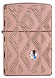 Zippo Armor® Geometric Diamond Pattern Design 49702