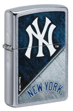 Zippo MLB New York Yankees Street Chrome 49742