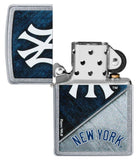 Zippo MLB New York Yankees Street Chrome 49742