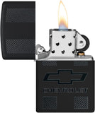 Zippo Chevrolet Logo Black Matte 49759