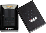 Zippo Chevrolet Logo Black Matte 49759