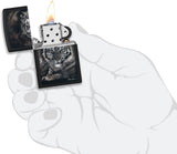 Zippo Spazuk Tiger Design Black Matte 49763