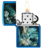Zippo Victoria Frances High Polish Blue 49764