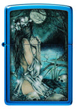 Zippo Victoria Frances High Polish Blue 49764