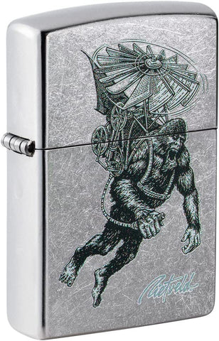 Zippo Rick Rietveld Big Foot Street Chrome 49765