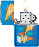 Zippo Retro Design High Polish Blue 49768