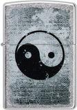 Zippo Yin Yang Design Street Chrome 49772