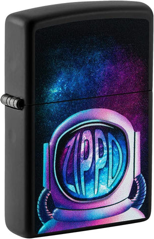 Zippo Astronaut Design Black Matte 49773
