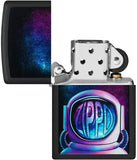 Zippo Astronaut Design Black Matte 49773