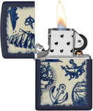 Zippo Nautical Design Navy Matte 49774
