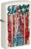 Zippo Statue of Liberty Design Mercury Glass 49782