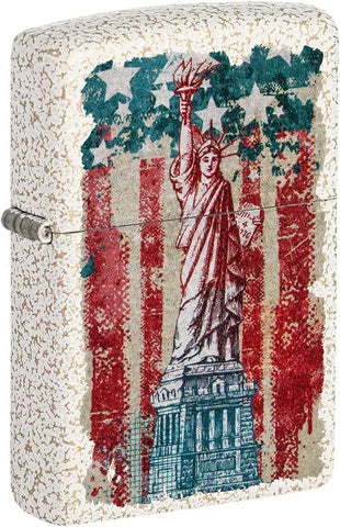 Zippo Statue of Liberty Design Mercury Glass 49782