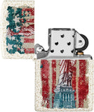 Zippo Statue of Liberty Design Mercury Glass 49782