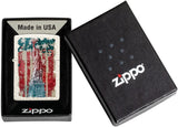 Zippo Statue of Liberty Design Mercury Glass 49782