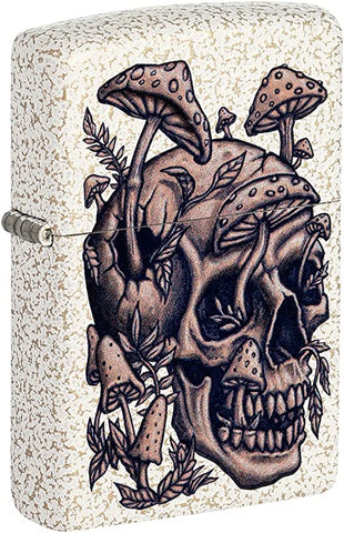 Zippo Skullshroom Design Mercury Glass 49786