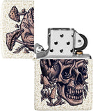 Zippo Skullshroom Design Mercury Glass 49786