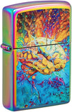 Zippo Psychedelic Brain Design Multi Color 49787