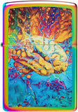 Zippo Psychedelic Brain Design Multi Color 49787