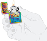 Zippo Psychedelic Brain Design Multi Color 49787