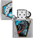 Zippo Reaper Surfer Design Street Chrome 49788