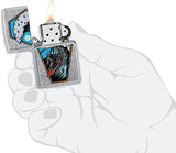 Zippo Reaper Surfer Design Street Chrome 49788
