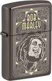 Zippo Bob Marley Laser Two Tone Black Ice 49825