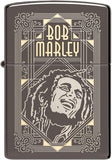 Zippo Bob Marley Laser Two Tone Black Ice 49825