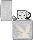 Zippo Playboy Rabbit Head Brushed Chrome 49831