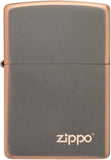 Zippo Rustic Bronze Zippo Logo 49839ZL