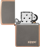 Zippo Rustic Bronze Zippo Logo 49839ZL