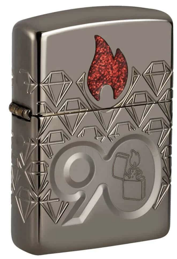 Zippo Limited Edition Lighter, Copper with Black Plated Insert
