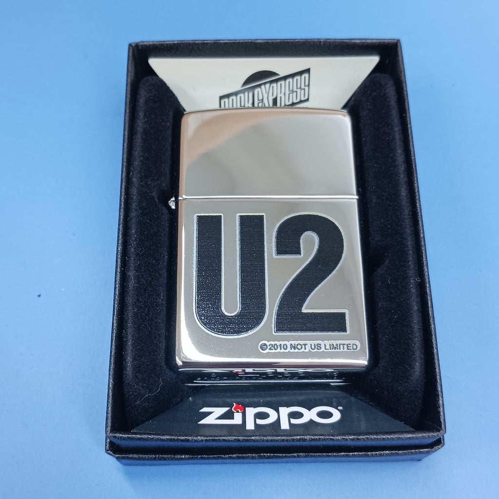 Zippo U2 High Polish Chrome 69616 – Real Guts Outdoor