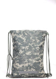 Tactical Heavy Duty Drawstring Backpack Army Military Sack (ACU 08059) in Digital Camouflage