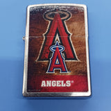 Zippo Mlb Angels Brushed Chrome 200-70902