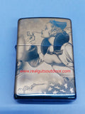 Zippo Mazzi Windy Girl 540 Color 19332 High Polish Blue Color