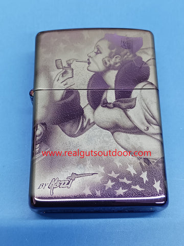 Zippo Mazzi Windy Girl 540 Color 21419 Purple Color