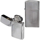 Zippo Slim High Polish Chrome w/ Engraving Window 1615