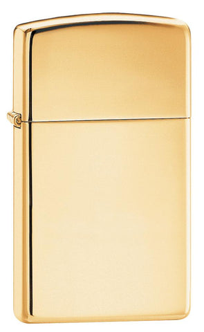 Zippo Slim High Polish Brass 1654B