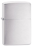 Zippo Brushed Chrome Pocket Lighter 200